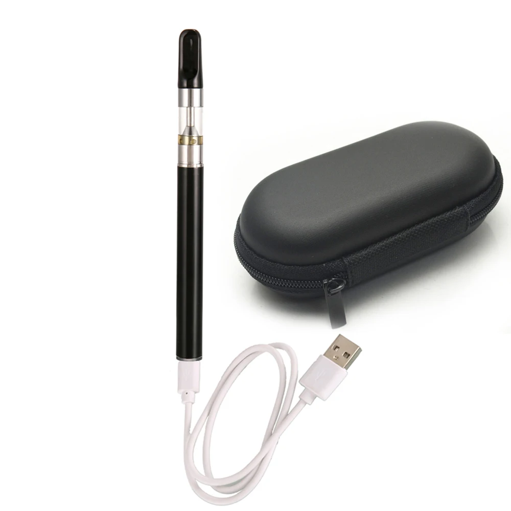 Black Bottom chargin Электронная сигарета CBD, перо для электронной сигареты комплект 350mah батарея rdta распылитель масло воздушный переключатель испаритель кальян ручка против воздуха стручок пара - Цвет: Black Bottom chargin