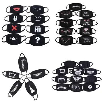 

1PC Kawaii Anti Dust Mask Cotton Mouth Mask Cute Unisex Cartoon Mouth Muffle Kpop Flu Face Mask Korean Masque Bear Masks