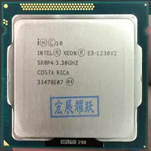 Процессор Intel Xeon E3-1230 v2 E3 1230 v2 ПК настольный компьютер Процессор четырехъядерный процессор LGA1155 настольный процессор E3 1230V2