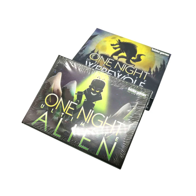Английская версия One Night Ultimate Werewolf Daybreak настольная игра бренд Alien& Deluxe Edition карточная игра Daybreak вампир игрушка подарок