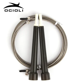 

NEW Steel Wire Skipping Skip Adjustable Jump Rope Crossfit Fitnesss Equimpment Exercise Workout 3 Meters Weightloss Equipment
