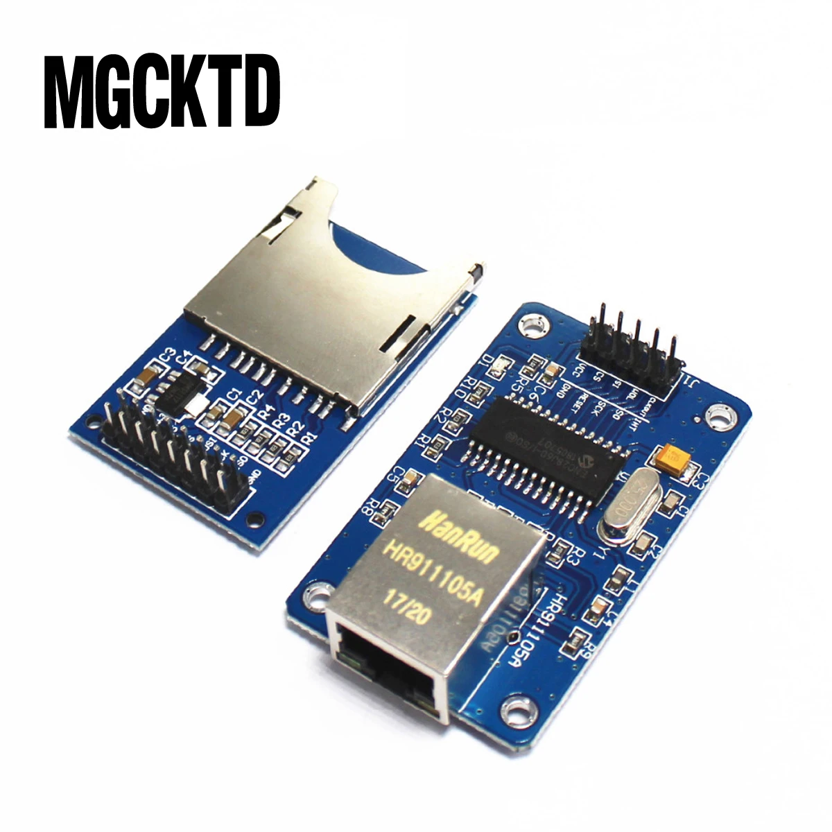Сетевой модуль Ethernet LAN 1 шт. senc28j60 схема 51 AVR LPC + SD карты гнездовой ридер ARM MCU|sd card