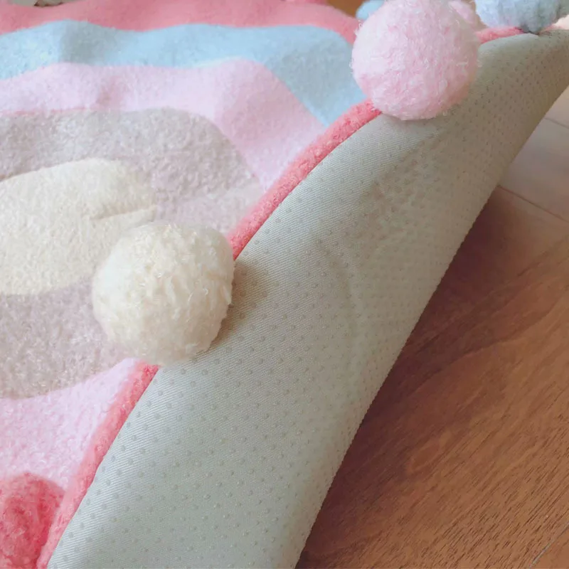 INS GIRL'S Heart hai zao rong домашний коврик для начинающих, спальни, гостиной, противоскользящий, водопоглощающий, ванная комната, милый мультяшный коврик