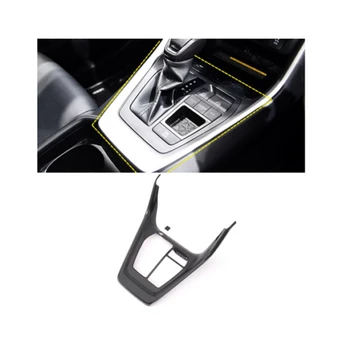 

ABS Carbon Fiber Central Console Gear Shift Box Panel Cover Trim for Toyota RAV4 2019-2020(Right Hand Dirve)