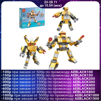 

Designer "Keeper of space: robot transformer", 3 Assembly options, 163 parts