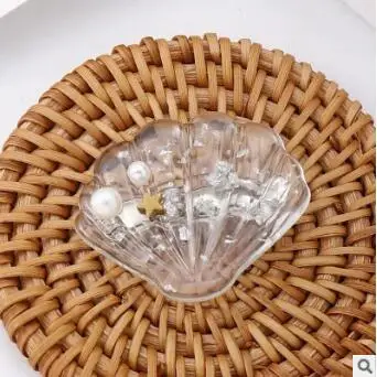Grampos de Cabelo Lote Faça Você Mesmo Simples Multi Marinha Fantástica Lucency Shell Starfish Cabelo Garras Styling Ferramentas Acessórios Ha872 120 Pçs –
