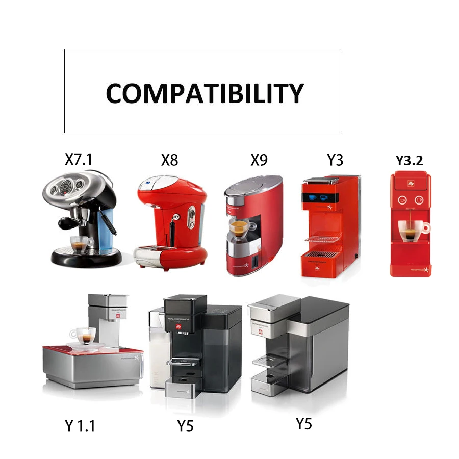 Icalifas Compatible For Illy Coffee Machine Maker Stainless Steel Metal Refillable Reusable Capsule Fit For Illy Espresso Cafe Coffee Filters Aliexpress
