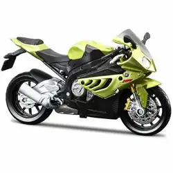 MAISTO 1:18 BMW S1000RR Мотоцикл Велосипед литая модель игрушки Новый в коробке