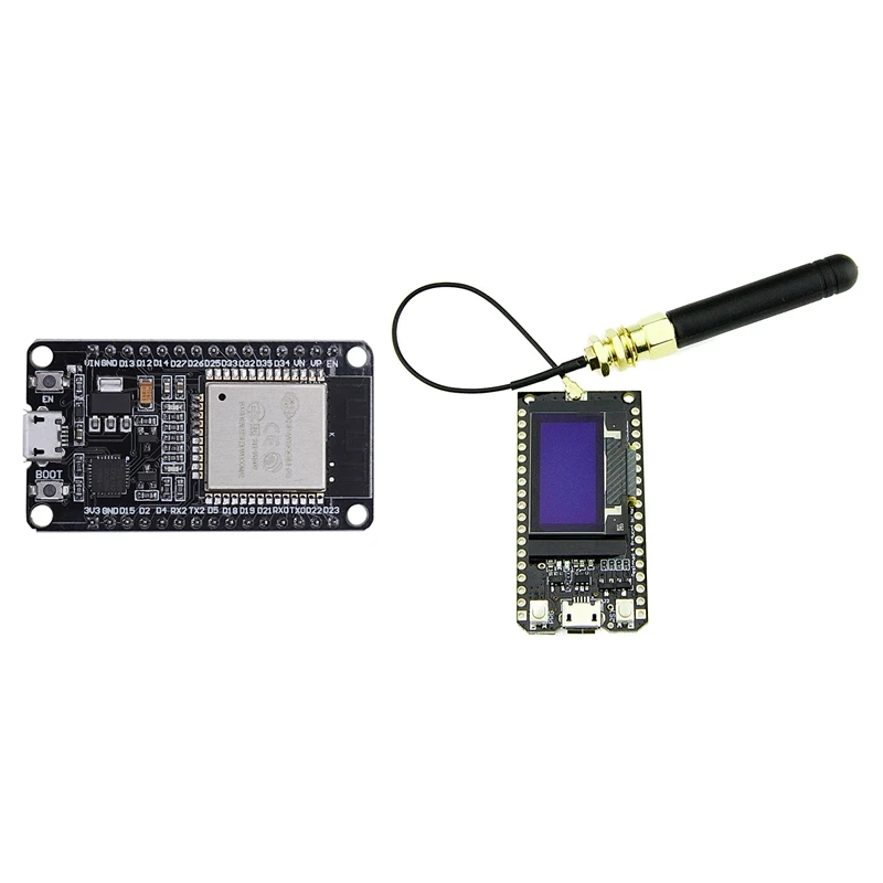 Модуль разработки Lora32 Lora 868 МГц ESP32 Oled 0 96 x см и дюйма 2 шт. Bluetooth Wi