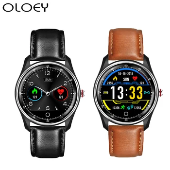 

ECG PPG Smart Watch Blood Pressure Heart Rate Monitor Multi-languages Life Sports Fitness Waterproof Smartwatch For Men Women