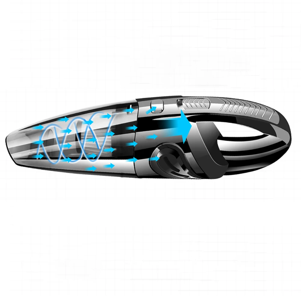 

USB Charging Portable Suction Auto Dual Use Handheld Home Wet Dry Pet Hair High Power Mini Interior Car Vacuum Cleaner Clean