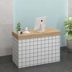 Comptoir de caisse pour célébrités d'internet, bureau de réception, magasin de vêtements, Salon de beauté, magasin de thé au lait, comptoir de Bar, armoire d'angle 