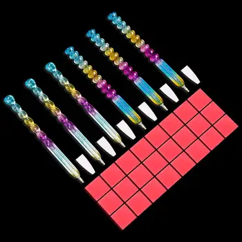 

2020 New Diamond Embroidery Accessories 5D DIY Diamond Painting Tool Square/Round Drill Point Pen Diamond Mosaic Cartoon Pencil