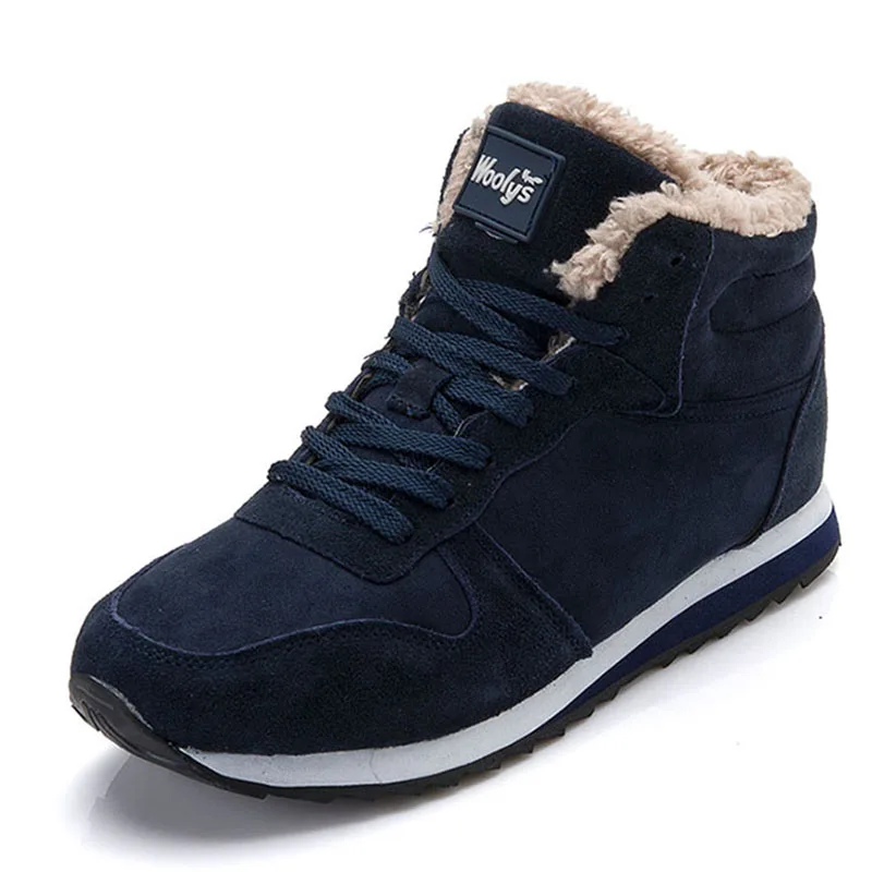 Botas al tobillo para Mujer, bonitos zapatos para Mujer, Botas de invierno  con cordones para Mujer, Botas cálidas de piel para Mujer, Botas de nieve  para parejas de talla grande, Botas para