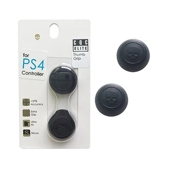 

Skull & Co. Thumb Stick Grip Joystick Cap Silicone Caps CQC Elite Cover for PS4 Controller Game Accessories for PS4 Slim Pro