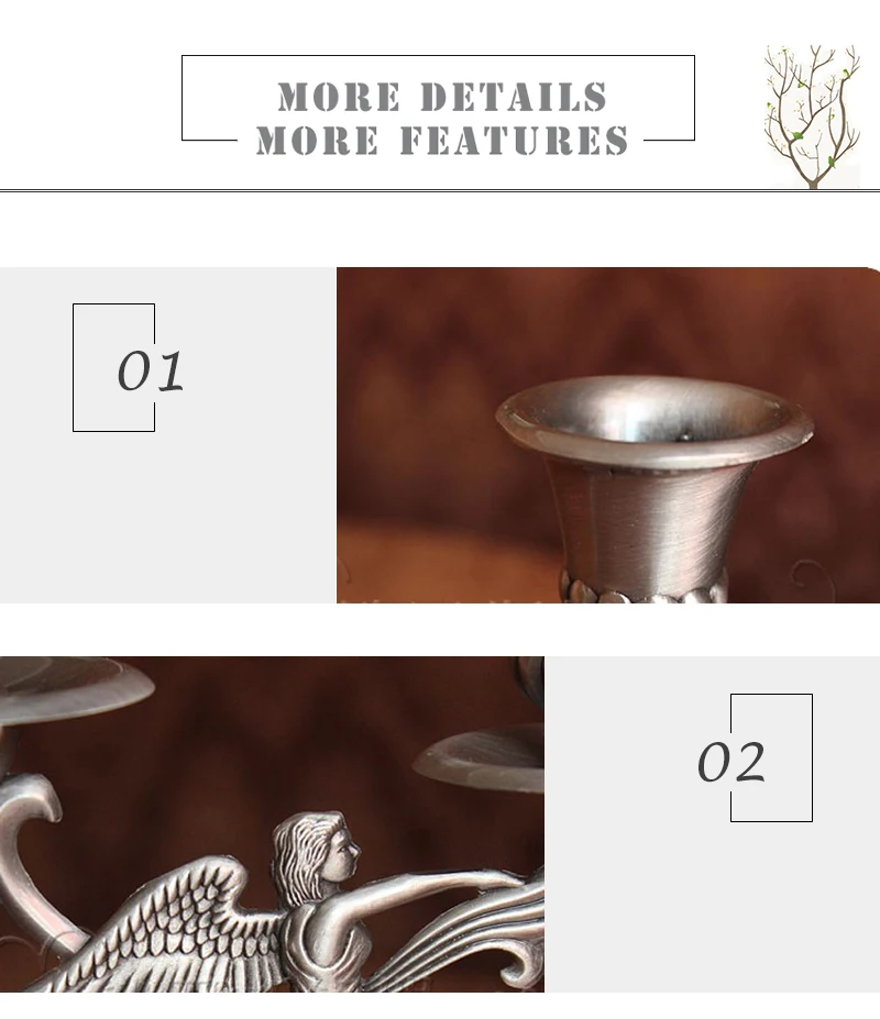 Pillar Candle Holder (3)