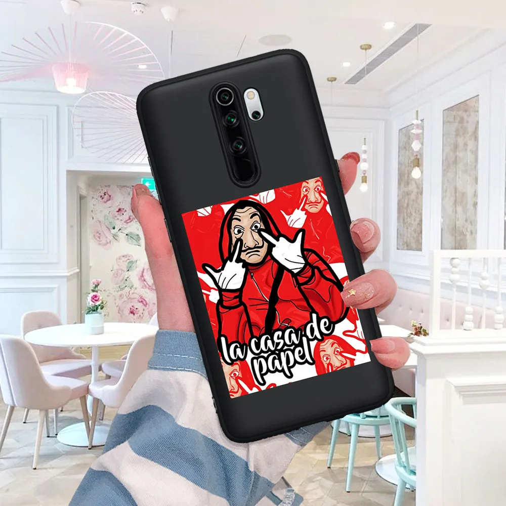 Испания ТВ деньги Heist House Paper La Casa de papel чехол для Xiaomi Redmi Note 5 6 7 8 Pro K20 K30 mi 9T Мягкий ТПУ