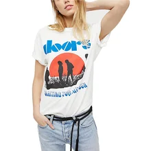 Camiseta gráfica mujer verano blanco Egirl estética Ariana Grande Grunge Kpop coreano Harajuku Vintage Tops de talla Grande ropa