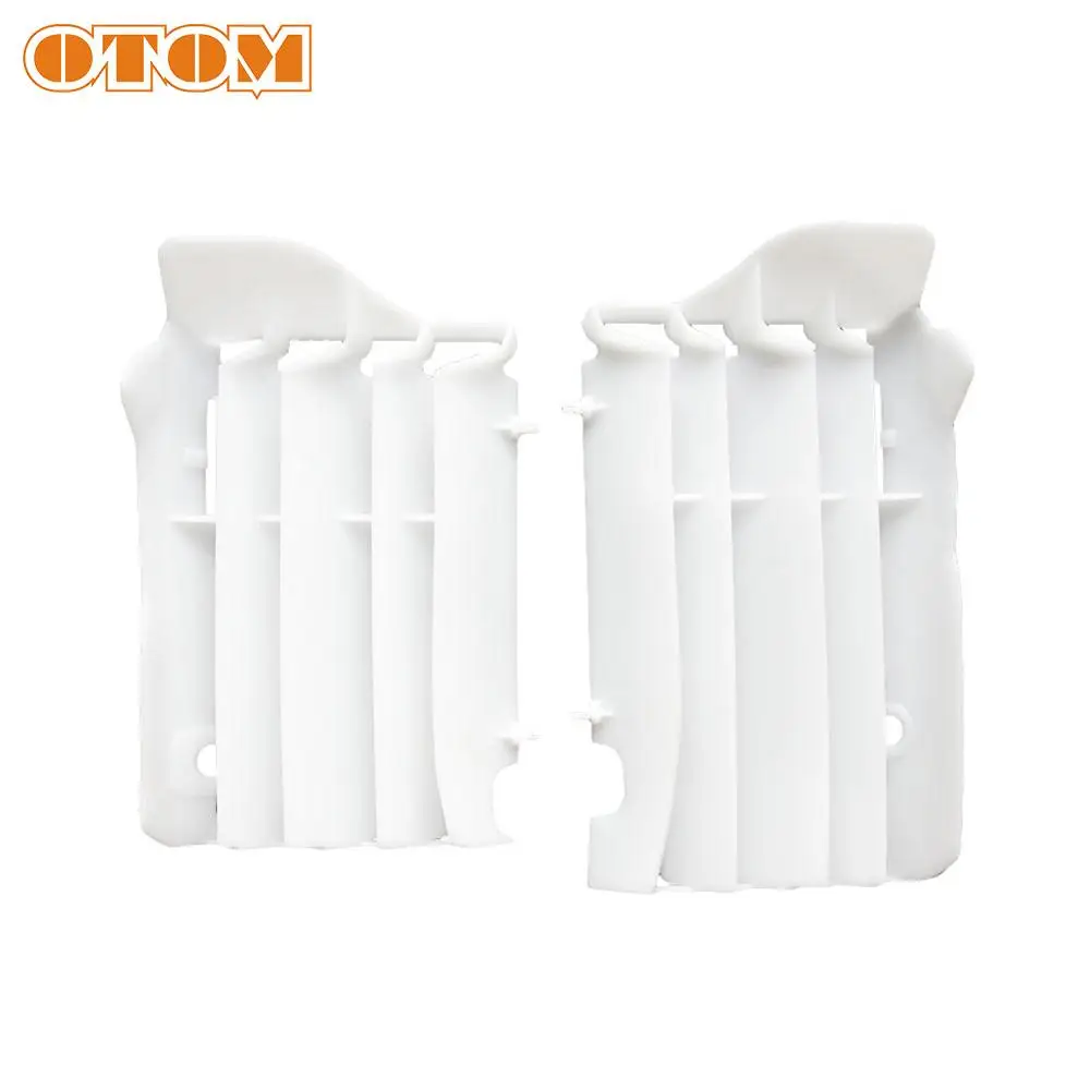 OTOM Motorcycle Radiator Louvers Engine Oil Cooler Heatsink For HONDA CRF250R- CRF450R- Wind Deflector Grille