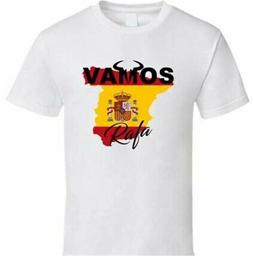 Pensamiento Ahuyentar Invitación Camiseta con inscripción de tenis español de Vamo Rafa, Raphael, España  2019, envío gratis|Camisetas| - AliExpress