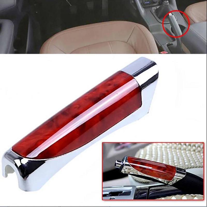 1Pc Universal Car SUV Accessory Hand Brake Protector Handbrake Cover Case Anti-slip Decoration Parking Hand Brake Grips Sleeve