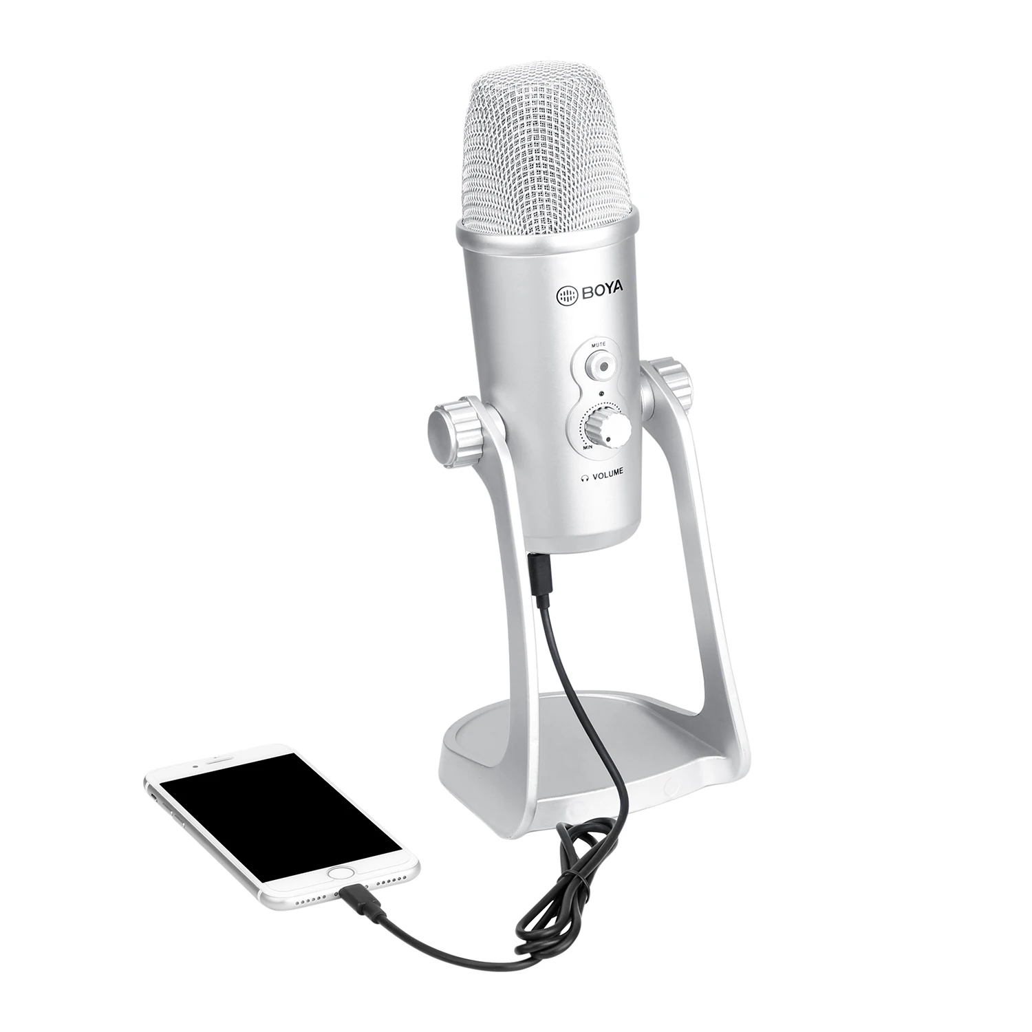 BOYA BY-PM700SP Condenser USB Microphone with Flexible Polar