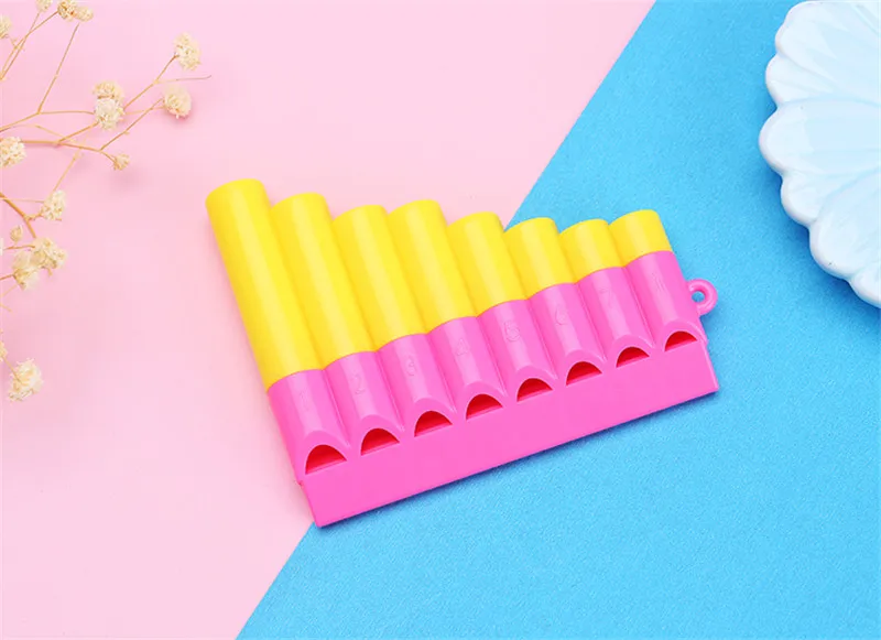 1pcs Pan pipes Woodwind Pan Flute 8 Pipes plastic Flauta pan pipes Handmade Panflutes Flauta Musical Instruments