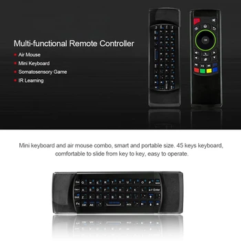 

Wireless Keyboard Remote Control 6Axis Sensor With Infrared Remote Learning