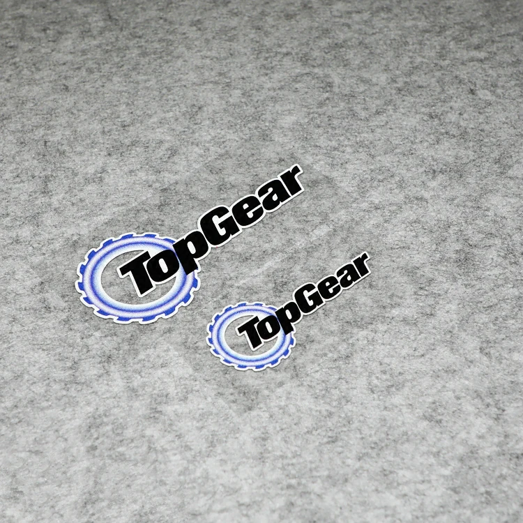 NO.S301 GalonDeco Top Gear Fashion Words Sticker Car Modification Cool MOTO GP Helmet Reflective Safety Stickers an | Автомобили и