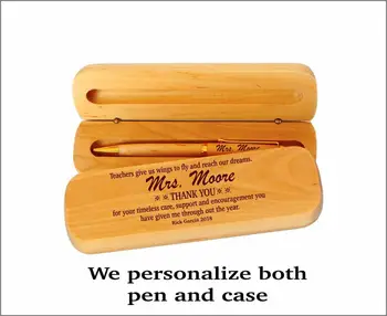 

Customize Wooden Pen Gift for Dad from Son - Father's Day Gifts - Husband Engraved PensTeacher Thank you Gifts from Student