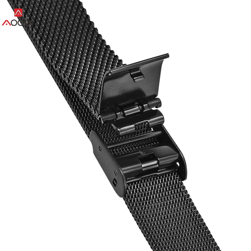 Mi lanese ремешок для Xiaomi mi Band 3 4 металлический ремешок для часов умный Браслет mi Band 3 сменные ремешки для часов mi 3