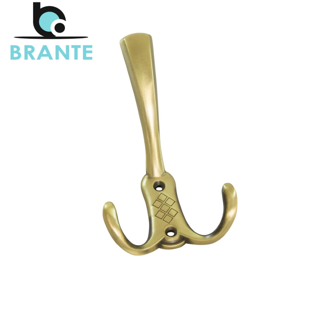 Комплект 2 крючков Brante BR 0210 MAB бронза