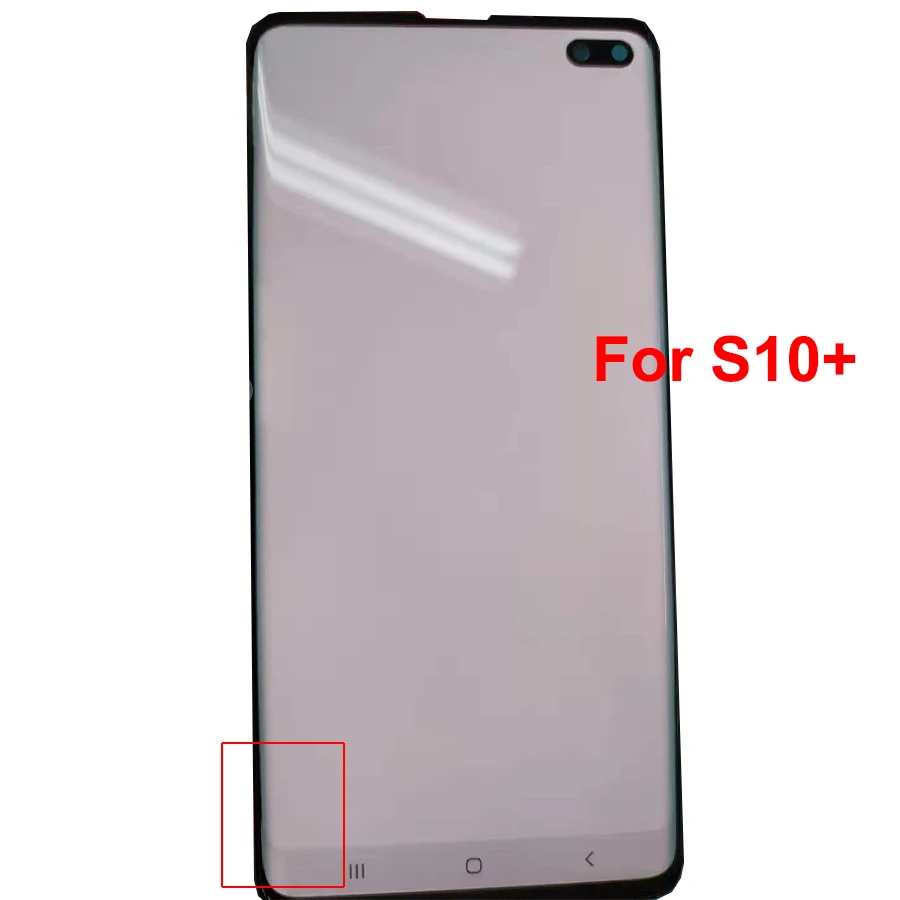 JPFix ЖК-дисплей для SAMSUNG S10 SM-G973F S10+ G975 точка утечки дефект пятна тени линии экран в сборе Замена
