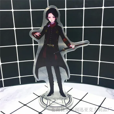 2 Touken Ranbu онлайн аниме акриловый брелок Mikazuki Munechika kogitsunemaru Tsurumaru Kuninaga забавные брелки Llaveros 15 см - Цвет: 2