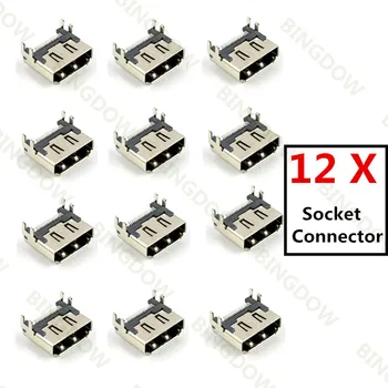 

12 X Replacement HDMI Port Socket Connector for Sony PlayStation 4 PS4 Console Port Jack Reapir Parts