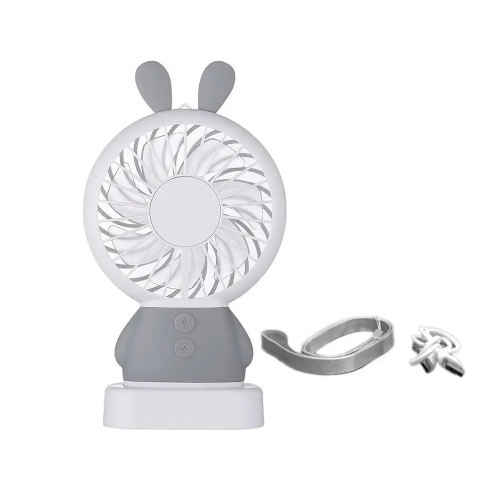 Handheld USB Fan Cooler Portable Mini Fan 800mAh Rechargeable Handy Small Desk Desktop USB Cooling Fan Dropshipping