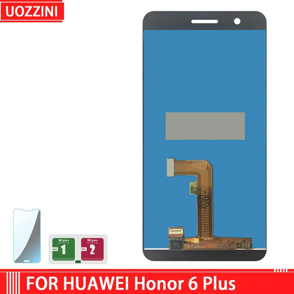 ЖК-дисплей для HUAWEI Honor 6 plus сенсорный экран Huawei Plus дигитайзер в сборе запасные