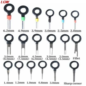 

36/38pcs car terminal ejector kit removal tool wire plug connector puller puller release pin electrical wiring crimping