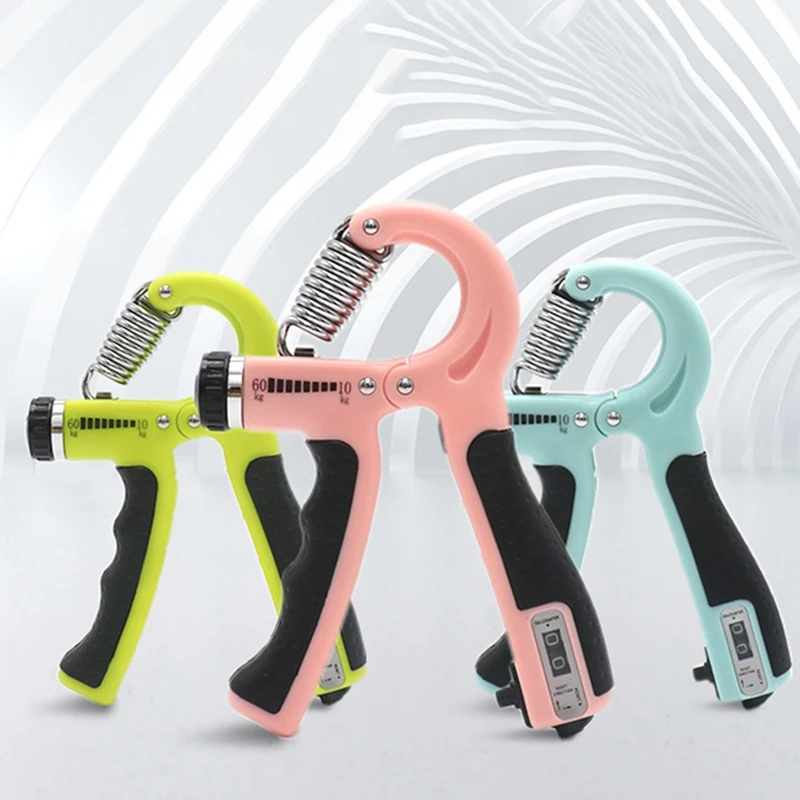 

10-60KG Adjustable Hand Grip Trainer Finger Forearm Strength For Arm Wrist Muscle Recovery Hand Gripper Exerciser Trainer