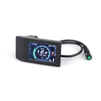 

Hot HG-500C Mini Color Display for Bafang Mid Crank Motor Conversion Kit BBS01 BBS02 BBSHD EBike Speedometer Controller