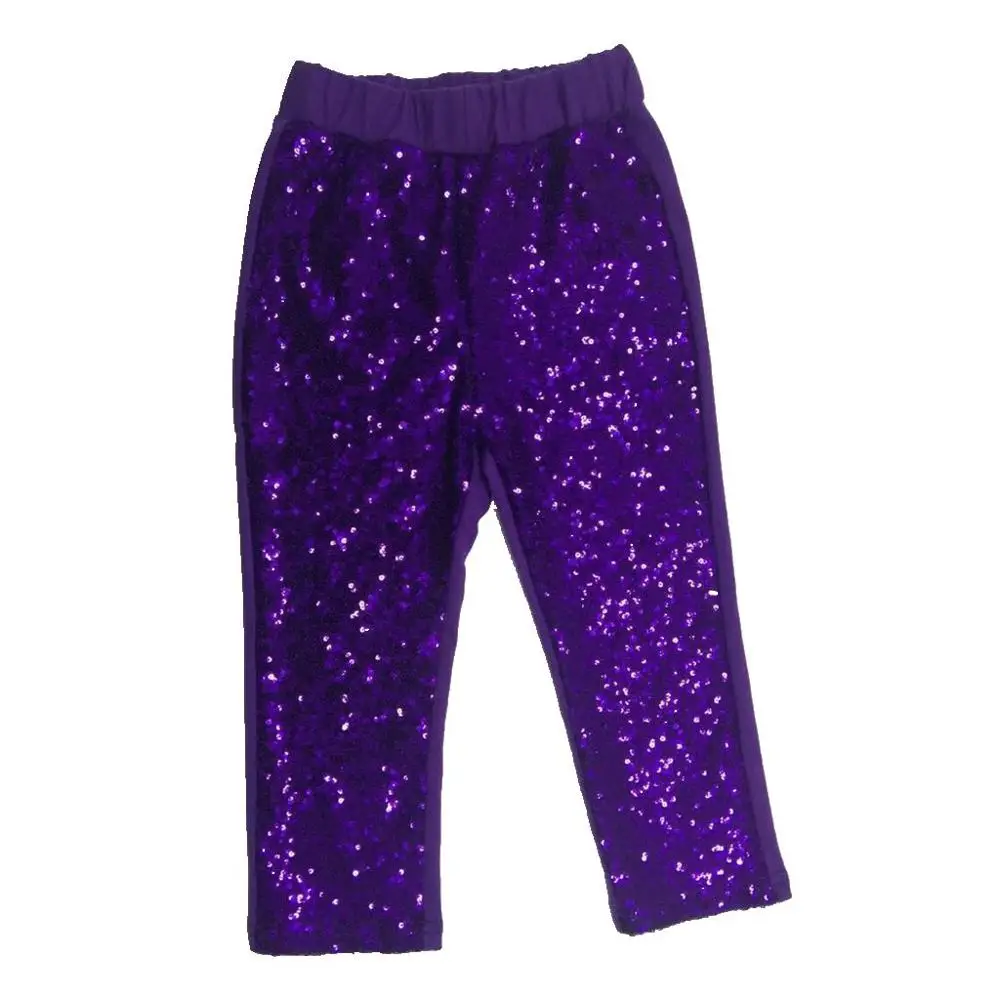 Party birthday outfit Mardi Gras Purple Green Gold Sequin girls shorts
