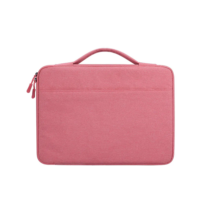 Противоударная сумка для ноутбука для мужчин и женщин водонепроницаемый чехол для ноутбука 13,3 14 15,6 дюймов компьютер ноутбук для Macbook Air Pro - Цвет: pink
