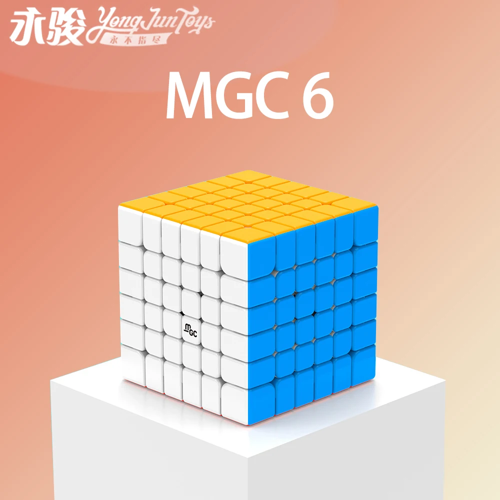 

YONGJUN MGC 6 6x6 magnetic magic cube YJ MGC 6 Professional magnets speed cubes 6x6 puzzle cube Stickerless educational toys