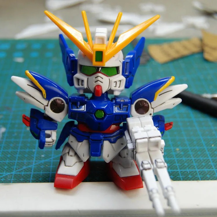 Gundam Фигурки 9 см робот японские игрушки Аниме для детей Подарки сборная игрушка фигурки DIY модель куклы - Цвет: GD203 nobox