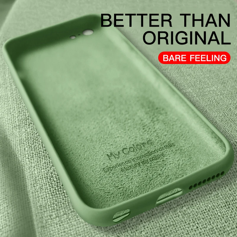 Liquid Silicone Case For Redmi Note 8 Pro 7 6 5A Cover Xiaomi Mi CC9E Lite 9 SE A1 5X A2 A3 6A S2 GO K20 |