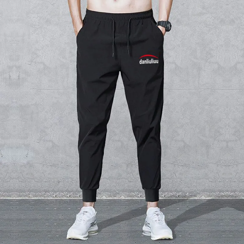 

2020 New Brand Men Pants Casual Mens Business Male Trousers Classics Mid weight Straight Full Length Fashion breathing Pant