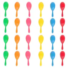 24 шт неоновые вечерние украшения maracas Fiesta вечерние украшения Noisemaker мексиканские вечерние украшения