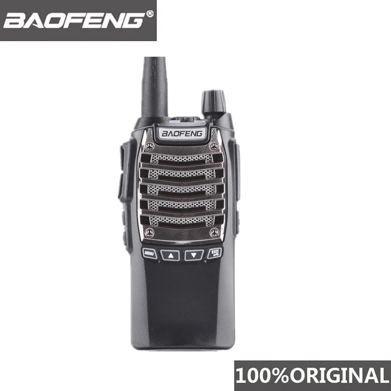 100% оригинальная портативная рация Baofeng мощностью 8 Вт 128 каналов радиоустановка с