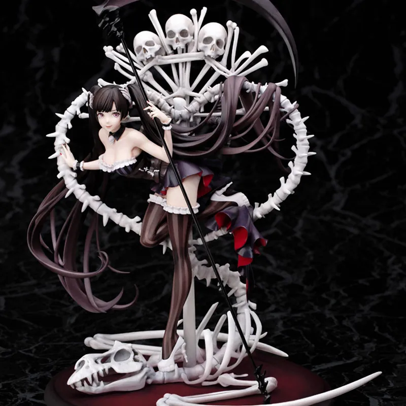 

33CM Anime Myethos Ask WISTERIA Night Witch Lilith GK PVC Action Figure Collect Model Toy M3296