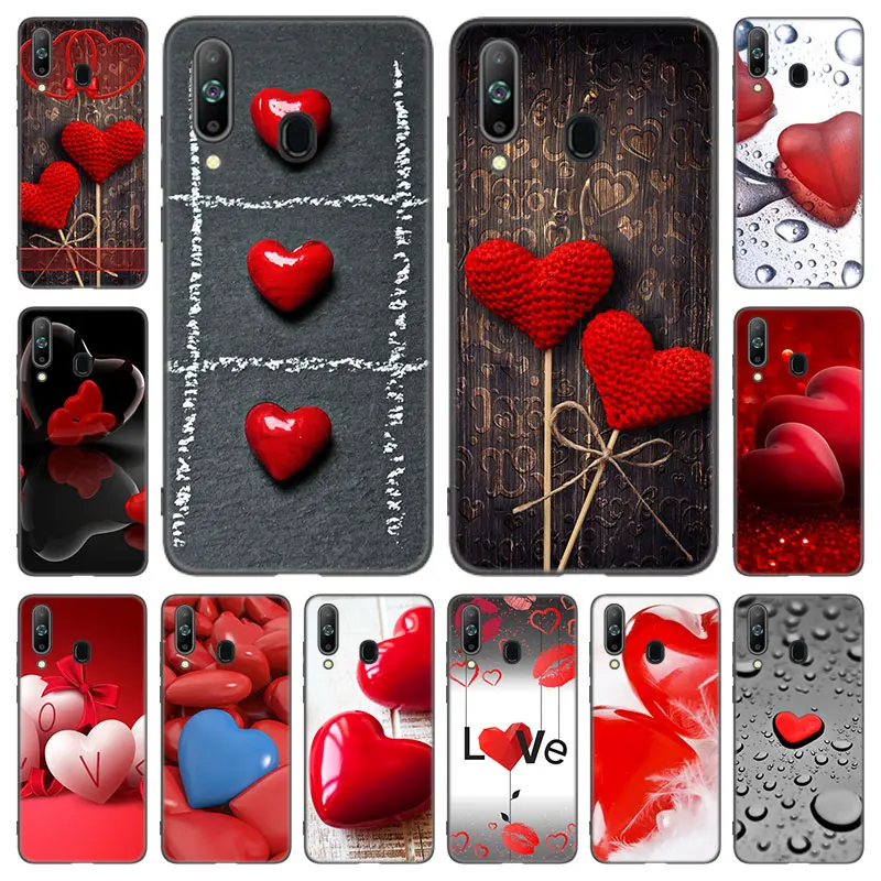 Чехол Love The Heart для Samsung Galaxy A01 A03 Core A10 A20 A30 A50 S A20E A40 A41 A51 5G A5 2017 A6 A8 Plus A7 A9 2018 чехол |
